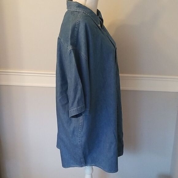 Men's size 2X denim button up - Picture 3 of 7